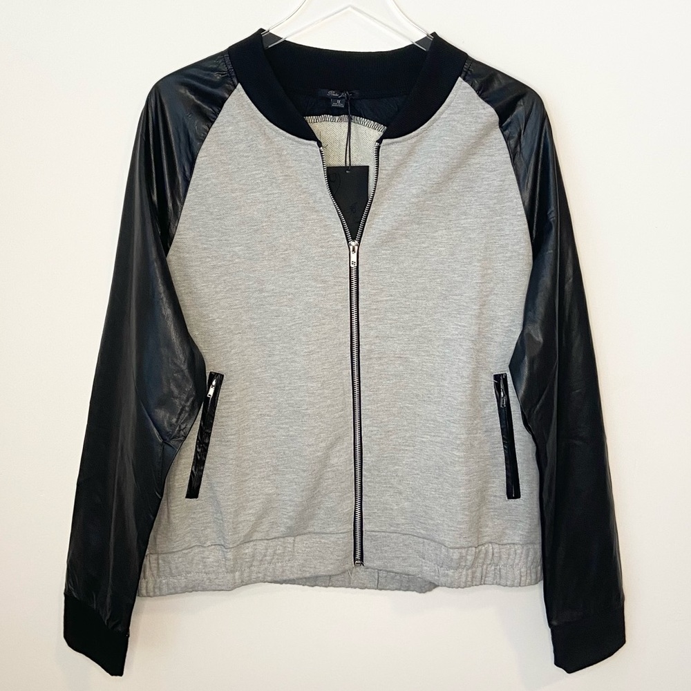 Poetic Justice Bomber Jacket Size 1X - Picture 4 of 10